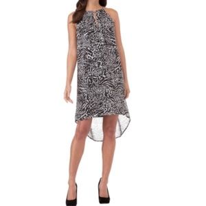 Michael Kors Safari Print Metal Accent Dress